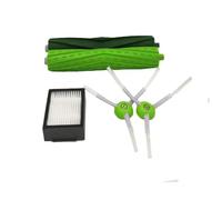 1pair Main Brush & 1pcs Hepa Filter & 2pcs Side Brush Compatible With IRobot Roomba E5 I7 I7+ Series Vacuum Cleaner Parts