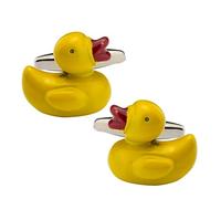 1Pair Men's Cufflinks Set Duck Shirt Button Clip Studs Business Cuff Links Sleeve Button Men Jewelry Gift Present Creative And Exquisite Workmanship Attractive Processed