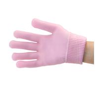 1Pair Moisturizing Spa Gloves Soft Cotton Gel Lining Gloves With Plant Essential Oil And Vitamin E Beauty Gloves For Dry Rough Hands Skin(Pink), moisturizing gloves