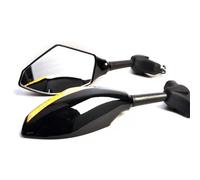 1Pair Motorcycle Rearview Mirrors Turn Signals For YZF R1 R6 2000-2008 YZF R6S 2006-200 YZF R6 1999-2008