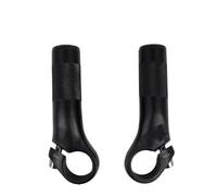 1Pair Mountain Bike Cow Horn Auxiliary Handlebar - Aluminum Alloy, Mini, Extended, Colored, Bicycle Accessories(B Black)