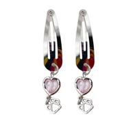 1pair Multiple Type Can Choose Hairpin Metal Dangle Pendant Hair Clip For Side Spring Hairpins Teens