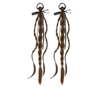 1Pair Natural Ponytail Hair Extension Hair Rope For Women And Girl With Synthetic Fiber Classical Color