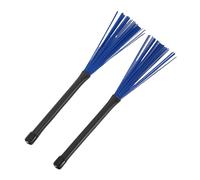 1Pair Nylon Drumsticks Brushes Rods Drum Brush Multi-Rod Bundles Sticks For Folk Music Percussion Accessories Easy To Use