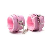 1Pair Pink Bondage Kit Sex Fuzzy Handcuffs Set for Bedroom Sex Accessories for Adults Couples Sex Furniture Sex Toys for Women Men Kinky Play Hand Leg Cuffs Couple Under Queen Bed Sweater Yoga, Black