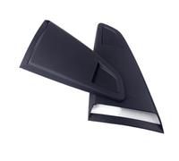 1Pair Plastic Car Window Quarter Rear Louver Side Vent Scoop Cover Black For Ford For Mustang 2015 2016 2017 2018
