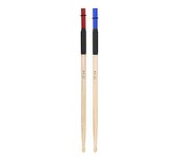 1Pair Practical Double Head Drum Brush Wire Stick Enduring Wire Percussions Wood Handle Drum Brush