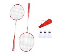 1Pair Professional Badminton Rackets Shuttlecocks Racquet Sports Set For Kids Players Indoor Outdoor Sport Easy To Use Shuttlecocks Racquet For Kids Players Indoor Outdoor Sport