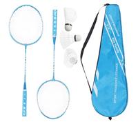 1Pair Professional Double Badminton Racquet Set Light Weight Shuttlecocks For Outdoor Backyard Games Enduring Shuttlecocks For Kids Players Indoor Outdoor Sport