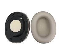 1Pair Protein Leather Soft Ear Pad Cover for Headphones, Gold | Protein Leather Earmuffs for Headphones, Soft Sponges, Earpads Case Cover, Earphone Cushions, Repair Part