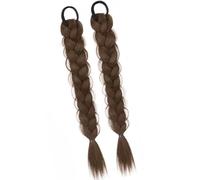 1Pair Quick Styles Ponytail Braid Hair Extension With Easy Use Hairtie For Natural Looking Hair Transformation Daily Use Braids Hairband For Quick Styles