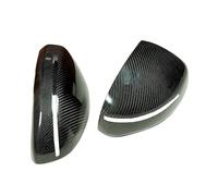 1Pair Real Carbon Fiber Car Rearview Mirror Cover For TT TTS R8 MK2 8J 2006-2014