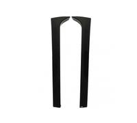 1Pair Rear Window Side Spoilers Gloss Black Air Resistance Reduction Strong Protection Window Side Wing Spoiler for Octavia Estate