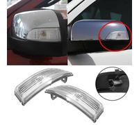 1pair Rearview Mirror Turn Signal Shell Case Wing Mirror Indicator Lens For Ford Ranger 2012- Raptor