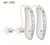 1pair Rechargeable Hearing Aids For Seniors With Noise Cancelling Volume Control Digital Hearing Amplifiers Hearing Aid Sound Amplifiers For Seniors