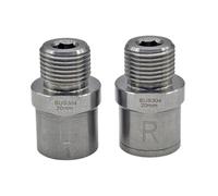 1Pair Road Bike Pedals Extenders Mountain Bike Adapters Steel Bicycles Extension Bolts Spacers Enduring Bicycles Pedals Extensions Bolts Spacers