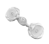 1pair Rose Nose Chinese Cheongsam Knot Button Closure Ribbon Fastener Tang Shirt Suit Sewing Craft Accessories Buttons Shirt Closure