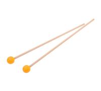 1Pair Rubber Mallet Drumsticks with Wood Handle Precision Striking Xylophone Sticks for Ergonomic Design for Comfortable Grip Durable Percussion Mallets for Marimba