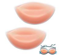 1Pair Silicone Breasts Insert Silicone Bra Inserts, Bra Pads Breast Enhancers Chicken Fillet Enhancers Push Up Booster Pads for Bikini Swimsuit Daily
