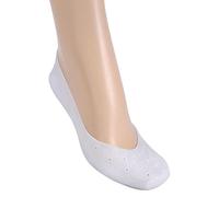 1Pair Silicone Socks Foot Protector Full Length Foot Silicone Gel Socks Moisturizing Cracked Skin Care for Foot Care(S)