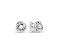 1pair Silver Multicolor Loving Pendant For Women Earings For A Gift For Mother's Day