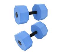1Pair Sports Exercise Dumbbells Foams Dumbbells Hand Rod Water Aerobics Fitness Equipment For Weight Loss Aquatic Dumbells Water Resistance Training Swimming Pool
