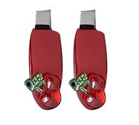 1pair Stylish Cherries Hair Clip Cartoon Styles Hair Barrettes Multiple Hairclip For Parties And Casual Wear