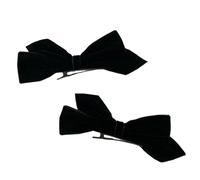 1Pair Sweet Bowtie Hair Clip French Hairpin Girl Barrettes Side Pin Hairclip Female Girl Hair Styling Decors