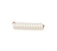 1pair Telephone Wire Line Elastic Rubber Bubble Braided Hair Ring Loop Scrunchies Rope Hairband Women Party Accessories for Thick & Thin Hair(1)
