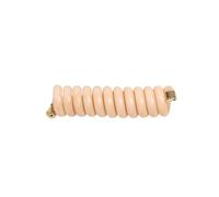1pair Telephone Wire Line Elastic Rubber Bubble Braided Hair Ring Loop Scrunchies Rope Hairband Women Party Accessories for Thick & Thin Hair(5)