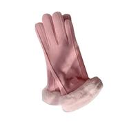 1pair Unisex Thermals Plush Gloves Versatiles Touchscreens Elasticities For Outdoor Enthusiasts Unisex
