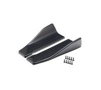 1Pair Universal Car Rear Bumper Lip Trim Protector 35cm Rear Corner Protector Car Accessories (Carbon Fiber)