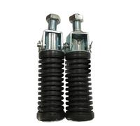 1Pair Universal Motorcycle Rear Pillion Footpegs Footrests Foot Pegs Rests 10mm Thread Footpegs Motorcycle