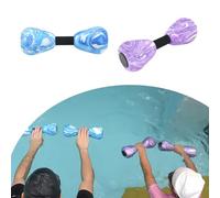 1Pair Water Dumbbells For Pool Resistance Training Exercise Fitness Barbells Foam Dumbbells Swimming Weights Enduring Aquatic Dumbells Water Resistance Training Swimming Pool