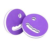 1Pair Water Exercise Discs with Manual Handle Swimming Aids | Non-Slip Hand-Held Float Board Floating Swimming Wristband Pool Training Equipment for Men and Women