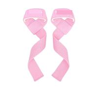 1Pair Weightlifting Wrist Straps Sport Grip Strap Cellular Silicone Non-Slip Gym Hard Pull Strength Training Unisex for Powerlifting, Workout(A4 Pink)