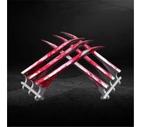 1Pair Wolverine Claws Halloween Scary Claws Adult Claws ABS Plastic 1:1 Real Claws X Men Cosplay Props Suitable for Horror Funny Holiday Cosplay Party