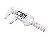 1pc 0.01mm Measurement High-precision IP67 Inner and Outer Diameter Stainless Steel Vernier Electronic Digital Caliper(Grey)