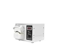 1pc 0-300ml/min 4-Rotor DIP-KK300 Intelligent High Flow Peristaltic Pump 24V Stepper Motor Adjustable Speed Lab Dosing Pump(EU,DIP-KK300-S134)