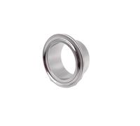1pc 0.5"0.75" 1"2" 3"4" 12.7-108mm SS304 Stainless Steel Tri Clamp Joint Quick Connect Flange Chuck Welded Pipe Fitting(12.7mm Ferrule25.4)