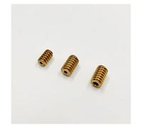 1PC 0.5M Modulus Aperture Hole Diameter 1.98mm 2.28mm 2.98mm Metal Copper worm Gear Transimission Gear 10mm length MQXFCZUX(2.28mm)