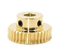 1pc 0.8 Module Worm Gear Speed Ratio 1:60 Bore 5 6 8 12mm, 20 25 30 35 40 50 60 Teeth Brass Worm Gear(8MM*30)