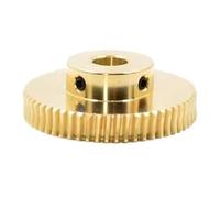 1pc 0.8 Module Worm Gear Speed Ratio 1:60 Bore 5 6 8 12mm, 20 25 30 35 40 50 60 Teeth Brass Worm Gear(12MM*60)