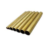 1pc 0.8mm to 20mm Brass Tube Seamless Metal Capillary OD X Wall X Length(20x0.5x250mm 1pc)