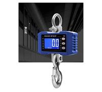 1pc 000Kg Digital Crane Scale - Heavy Duty Portable Hanging Scale for Farm, Factory, Construction, Hunting, Fishing(Blue,1000kg)