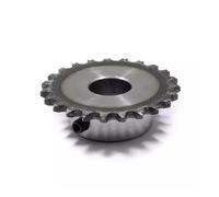1pc 04C Sprocket 24Teeth Inner Hole 8/10/12/15mm 25H 45# Steel Sprocket Table Wheel Finished Hole Sprocket Screw Hole M5(12mm,7pcs 24 Teeth)