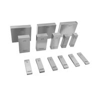 1pc 1.01-1.49mm step:0.01mm Block Gauge 0 Grade Steel Square Gage Measure Vernier Caliper, Micrometer(1.22mm)