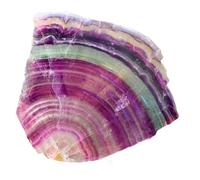 1pc 1.1-1.3kg Fluorite Tablets Gems Ornaments Gifts Room Decoration