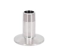 1PC 1-1/2" BSPT Male x 2" Tri Clamp Ferrule OD 64mm SUS 304 Stainless Homebrew