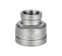 1PC 1-1/4"-1/2" BSP Female to Female Thread Reducer 304 Stainless Steel Pipe Fitting Adapter